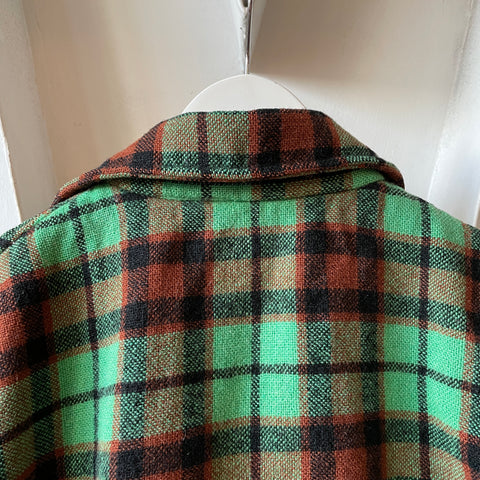 60’s Jay Mac Wool Flannel - Large