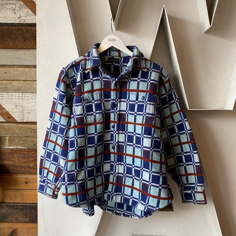 60's Heavy Cotton Flannel - Large