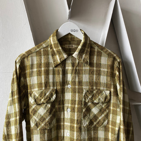 50's Japanese Flannel - Medium