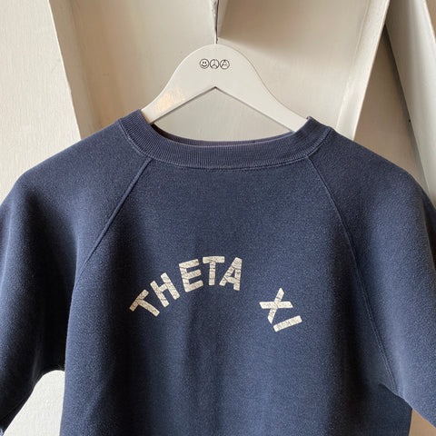 60's Collegiate Short Sleeve Crewneck Sweatshirt - Small