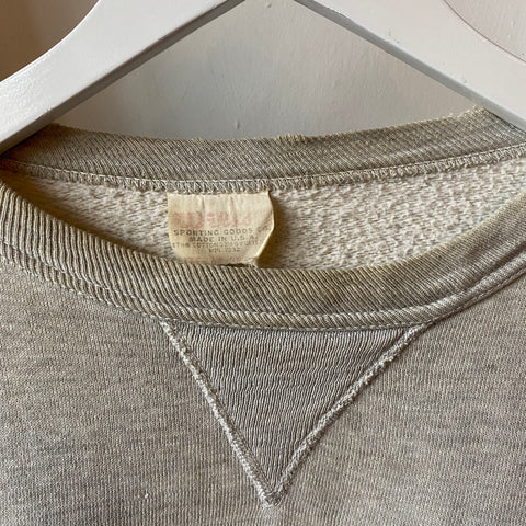 60's Wilson Single V Crewneck Sweatshirt - Large