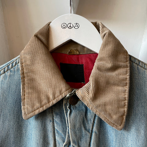 70’s Roebucks Lined Denim Jacket - Medium