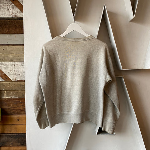 60's Wilson Single V Crewneck Sweatshirt - Large