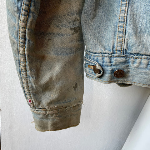 70’s Roebucks Lined Denim Jacket - Medium