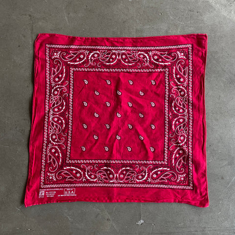 90's Red Bandana - OS