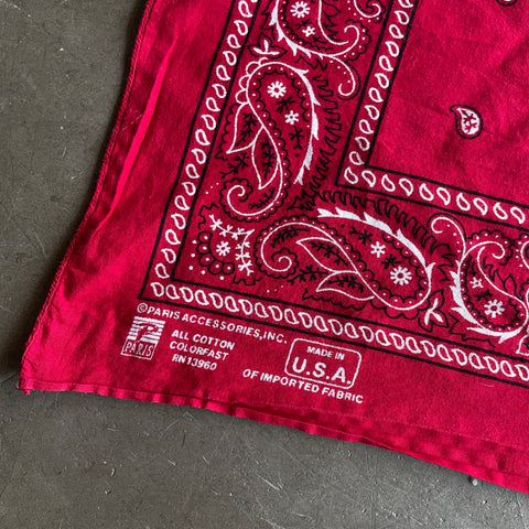 90's Red Bandana - OS