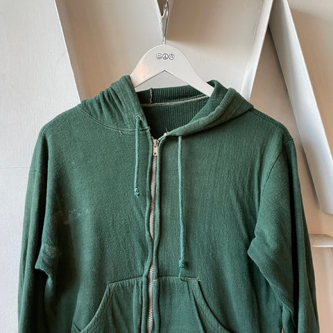 60’s Thermal Lined Zip Hoodie - XS