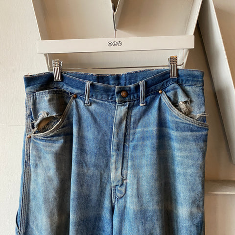 60's Thrashed Big Mac Denim - 33” x 31”