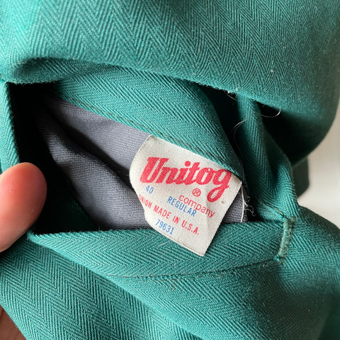 70's Coca-Cola HBT Work Jacket - Large