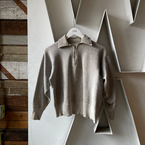 60’s 1/4 Zip Sweatshirt - Medium