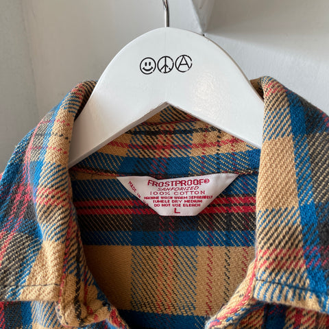 60's Sanforized Cotton Flannel - Large