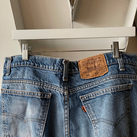80’s Levi’s Orange Tab 505 - 33” x 27.5”
