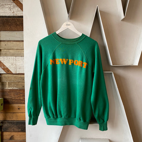 70's Newport Raglan Sweatshirt - XL