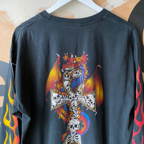 90's Wizard Wear Long Sleeve - Large