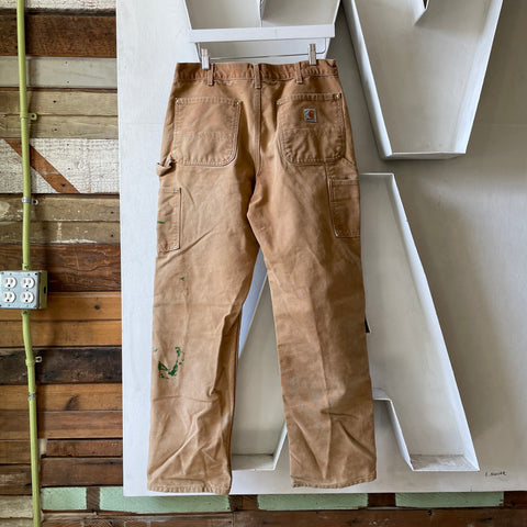 90’s Thrashed Carhartt Dungarees - 32” x 30.5”