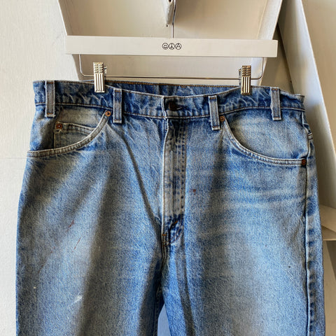 80's Levi's Orange Tab Denim - 37" x 31"