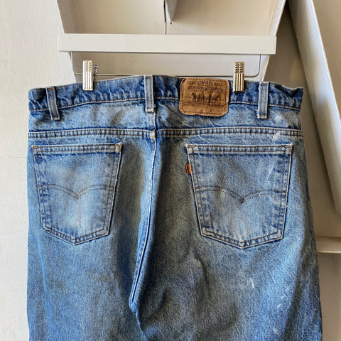 80's Levi's Orange Tab Denim - 37" x 31"