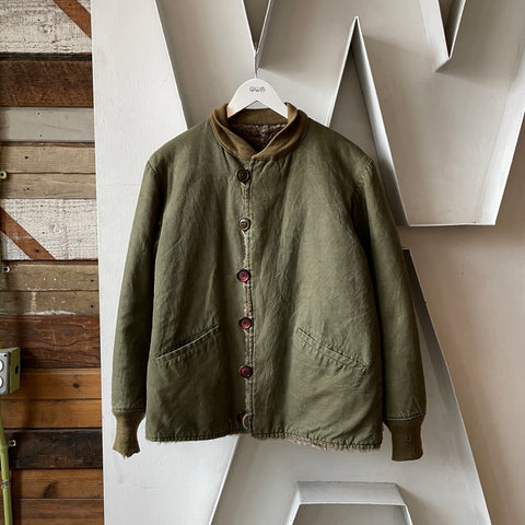 40's Alpaca 368A Jacket, Field, Pile O.D. Liner - Medium