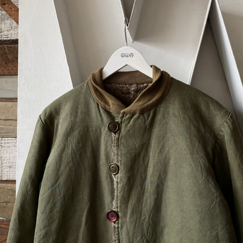 40's Alpaca 368A Jacket, Field, Pile O.D. Liner - Medium