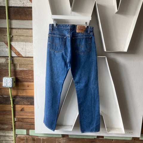 90's Levi’s 501 - 33” x 30”