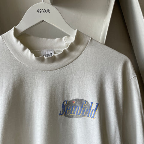 90's Seinfeld Mockneck Tee - Large