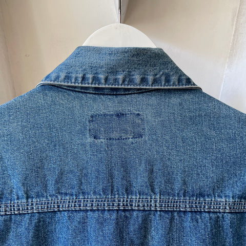 70’s Osh Kosh Denim Zip-Up Jacket - Large