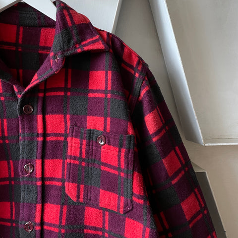 60's Heavy Cotton Flannel - Large