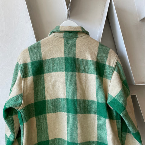 70’s Plaid Wool Jacket - Medium