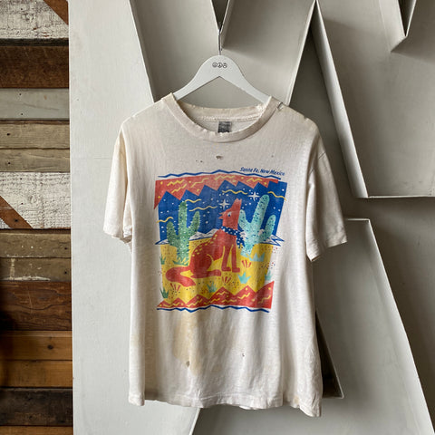 80's Santa Fe Thrashed Tee - Medium
