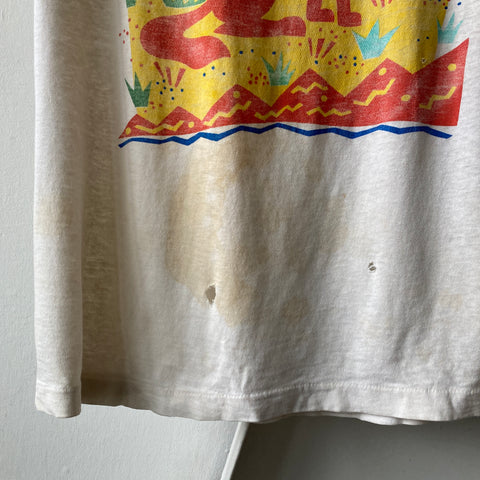 80's Santa Fe Thrashed Tee - Medium