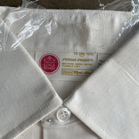 70's Deadstock Sears Button Up - Medium