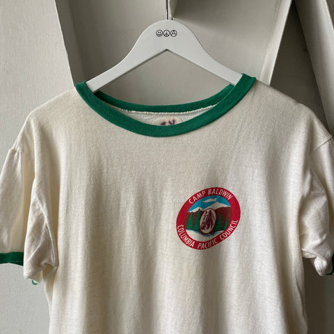 70's Camp Baldwin Ringer - Large