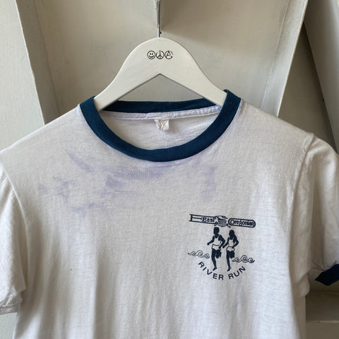 70's River Run Ringer Tee - Small