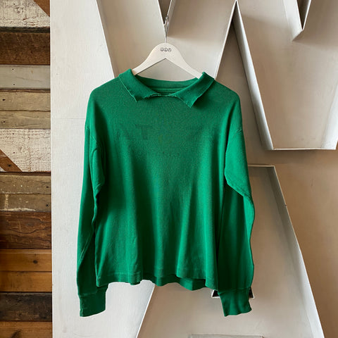 70's Stamped Military Polo - Large