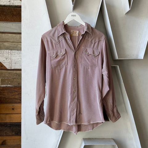 70’s Miller Western Button-Up Shirt - Small