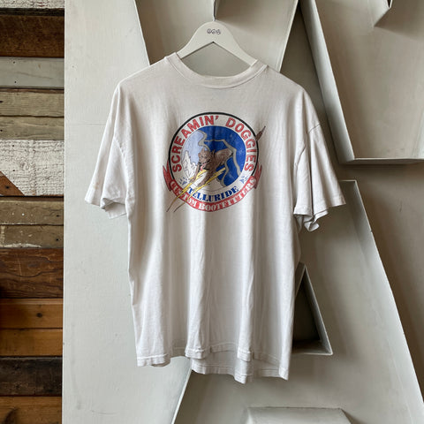 90’s Screamin Doggies Telluride Tee - XL