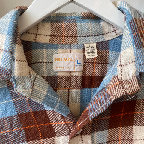 70’s Big Mac Cotton Flannel - Large