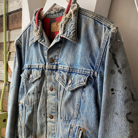 80's Blanket Lined Levi’s Type 3 - Medium