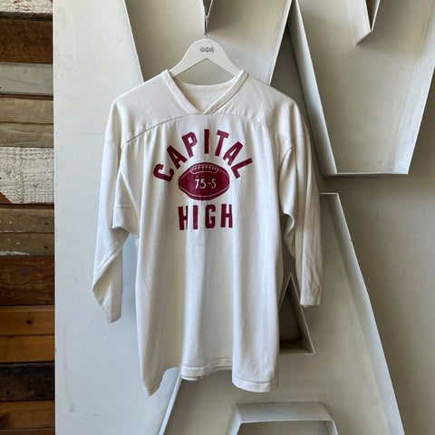 70’s Football Jersey Tee - Large