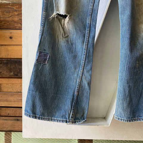 80's Flared Denim - 36” x 30”