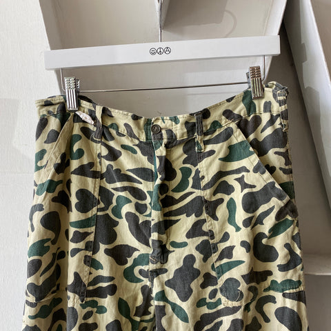 70's Light Weight Camo Pants - 32” x 28”