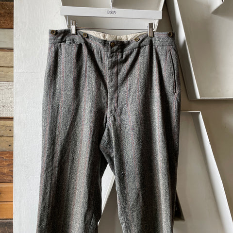 40’s Salt and Pepper Trousers - 36” x 29”
