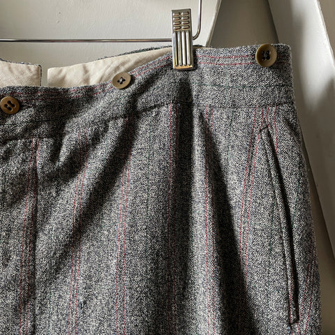 40’s Salt and Pepper Trousers - 36” x 29”