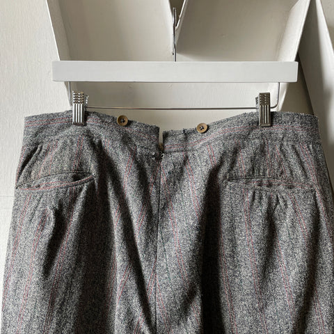 40’s Salt and Pepper Trousers - 36” x 29”