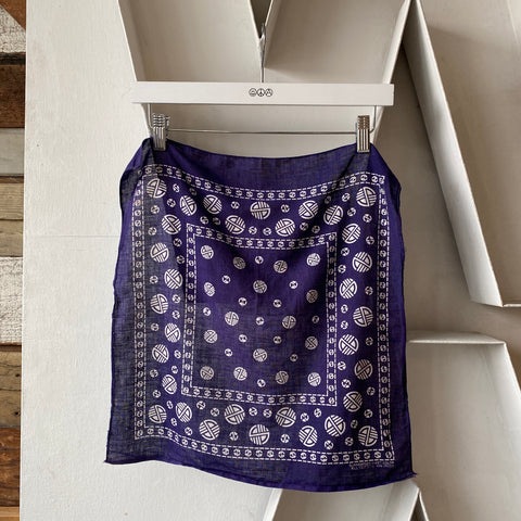 60's Blue Bandana - OS