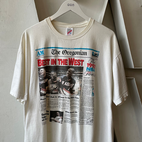 90’s Blazers Best in the West Tee - XXL