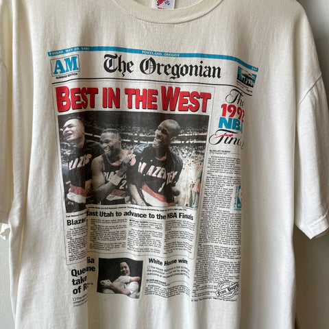 90’s Blazers Best in the West Tee - XXL