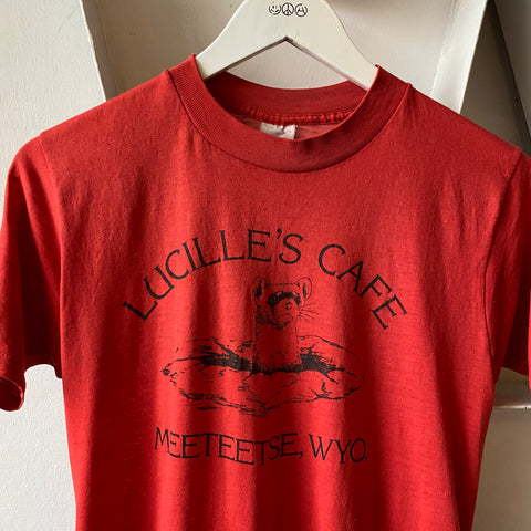 80's Ground Rodent Cafe Tee - Medium