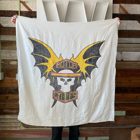 70’s Silk Harley Banner - 43" x 43"