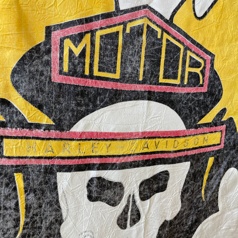 70’s Silk Harley Banner - 43" x 43"